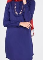 Tesettür giyim LACİVERT T 4515 New Doroty Tunik-Alv Fashion
