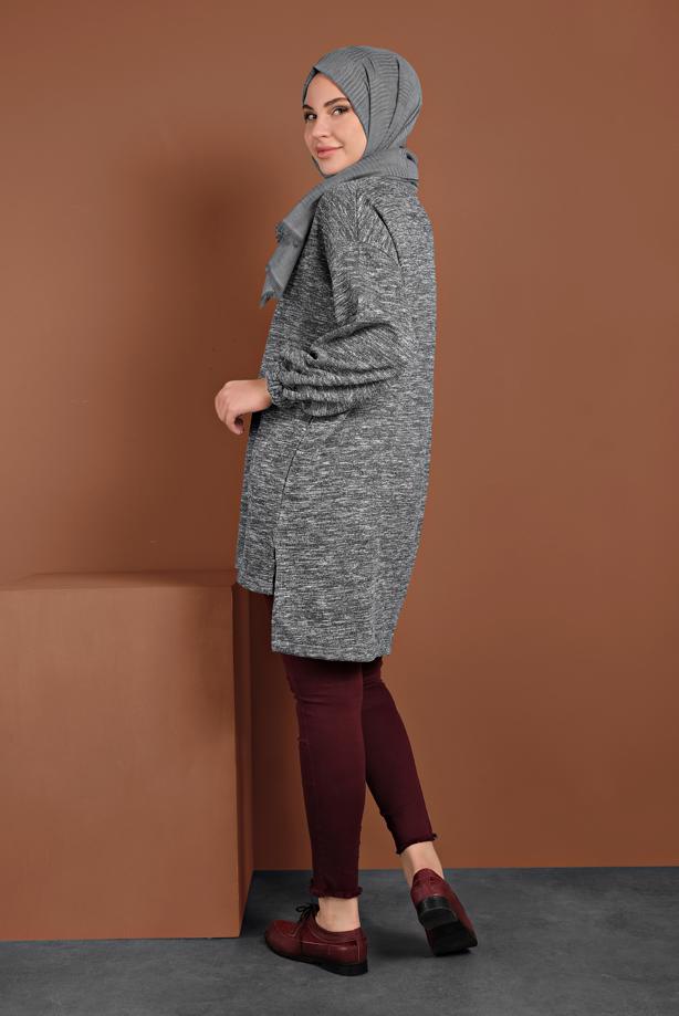 Hijab clothing  KNITWEAR TUNIC 5746-1 - TRENDTESETTÜR