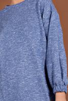 Hijab clothing NAVY BLUE KNITWEAR TUNIC 5746-1