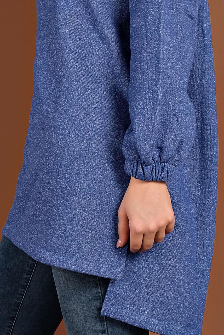 Vêtements hijab BLEU MARINE TUNIQUE 5746-1