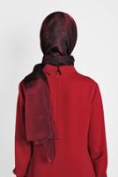 Tesettür giyim BORDO T 9973 ALVİNA PRENSES ŞAL