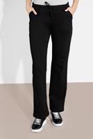 Tesettür giyim SİYAH ALVİNA PAMUKLU BELDEN BAĞLAMALI EŞOFMAN ALTI 70100