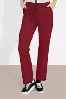 Hijab clothing RED ALVINA TIE-WAIST COTTON JOGGERS 70100