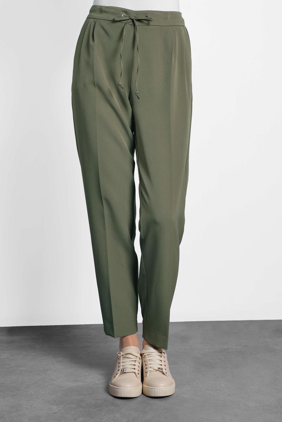 Vêtements hijab KAKI ALVINA PANTALON À COUPE CAROTTE 70003 