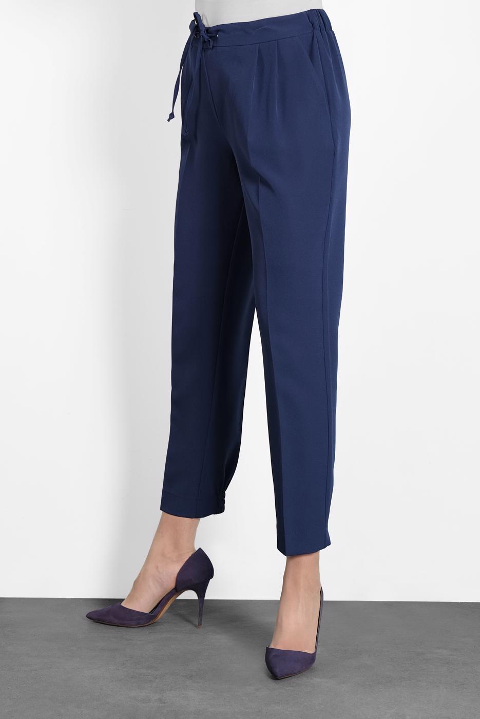 Vêtements hijab BLEU MARINE ALVINA PANTALON À COUPE CAROTTE 70003 
