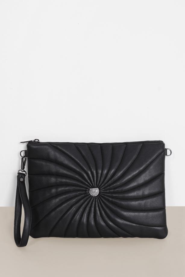Vêtements hijab  SAC À MOTIF ALVİNA AVEC DÉTAILS SURPIQUÉS 082 - TRENDTESETTÜR