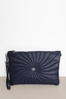 Vêtements hijab BLEU MARINE SAC À MOTIF ALVİNA AVEC DÉTAILS SURPIQUÉS 082