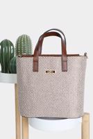 Tesettür giyim VİZON ALVİNA ÇANTA 140 