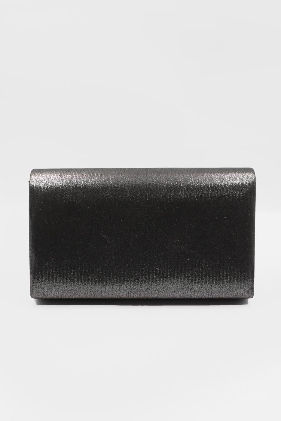 Tesettür giyim SARI ALVİNA TAŞ DETAYLI ABİYE ÇANTA 407 