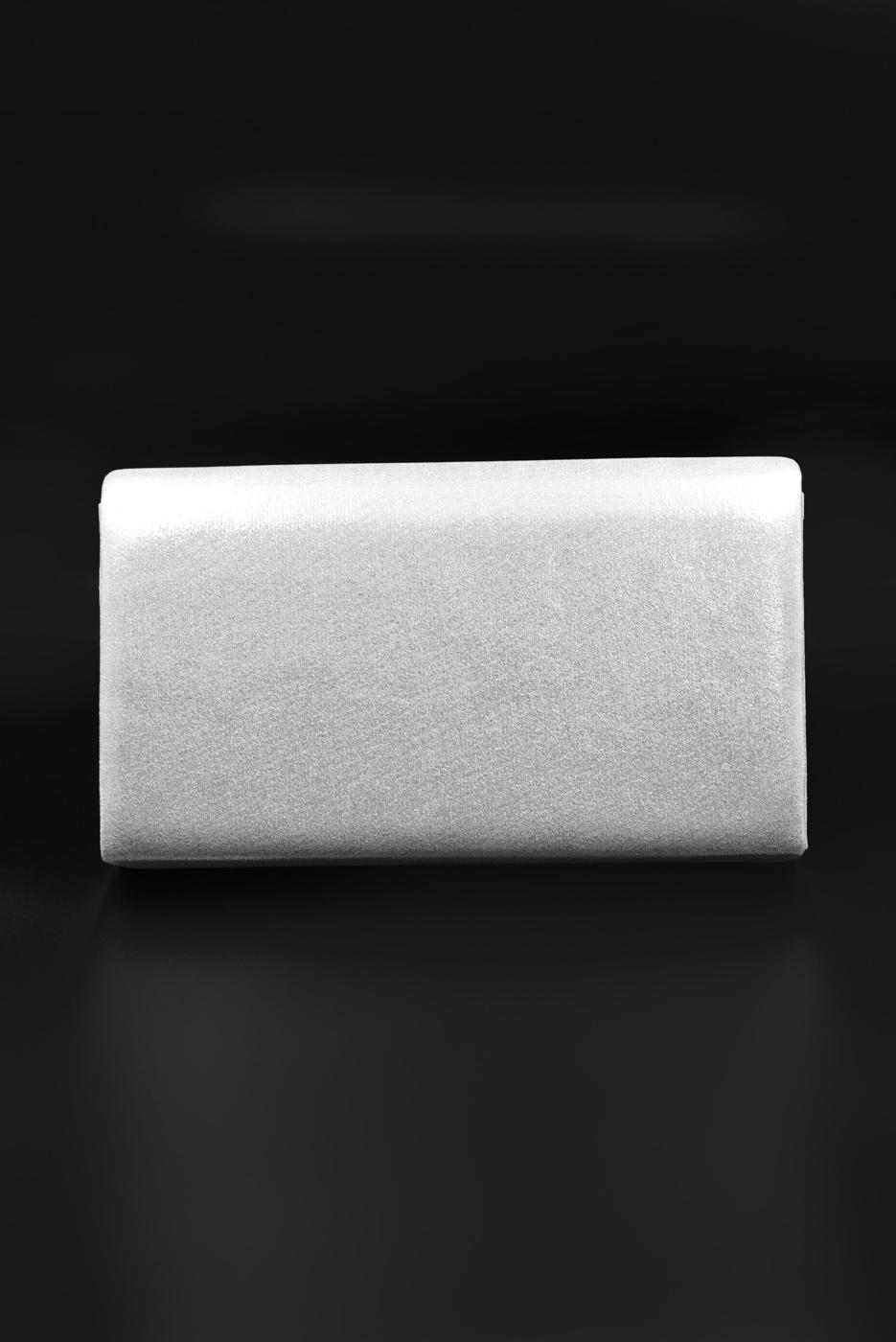 Hijab clothing SILVER ALVİNA GEM DETAIL EVENING BAG 407