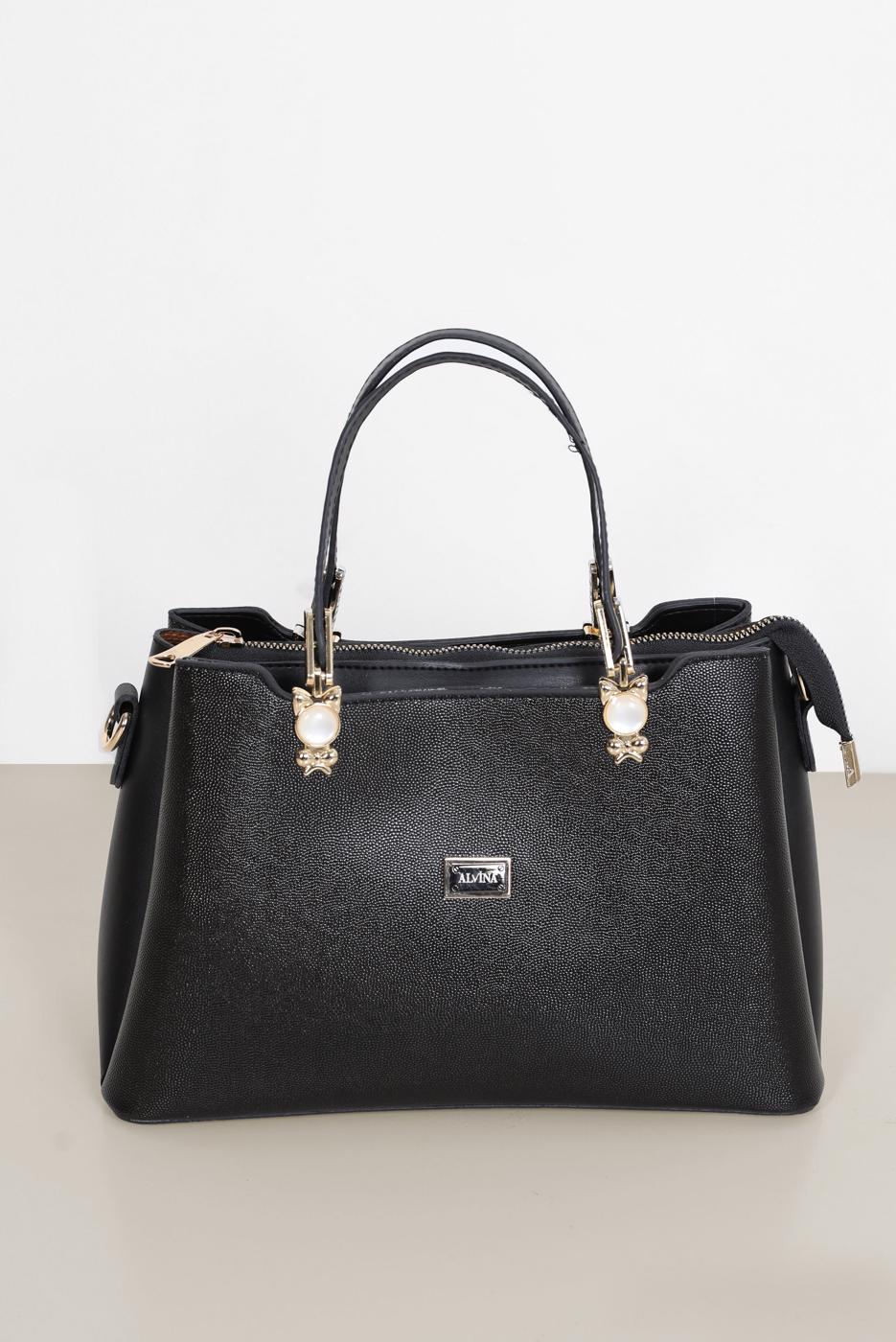 Tesettür giyim SİYAH ALVİNA ÇANTA 2084 