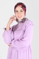 Vêtements hijab POUDRE ÉCHARPE ALVİNA T 8120