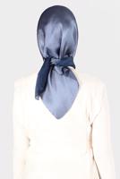 Tesettür giyim LACİVERT ALVİNA JANJANLI DEGRADE EŞARP 8121 