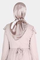 Tesettür giyim VİZON ALVİNA JANJANLI DEGRADE EŞARP 8121 