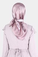 Tesettür giyim PEMBE ALVİNA JANJANLI DEGRADE EŞARP 8121 