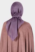 Tesettür giyim MOR ALVİNA PARILTI BANTLI ŞAL T 8126