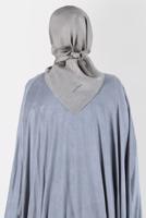 Tesettür giyim KAHVE ALVİNA ÜÇİPLİK EFEKTLİ EŞARP T 8127