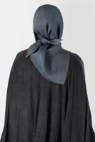 Tesettür giyim LACİVERT ALVİNA ÜÇİPLİK EFEKTLİ EŞARP T 8127