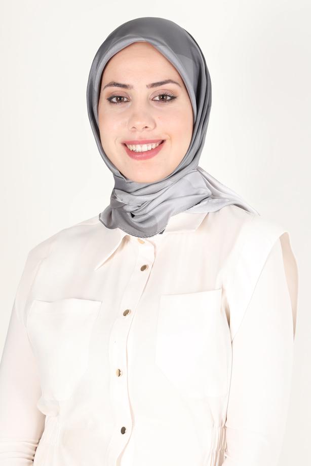 Vêtements hijab  ALVİNA PATTERNED SCARF 8131  - TRENDTESETTÜR