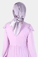 Hijab clothing PURPLE ALVİNA PATTERNED SCARF 8131 