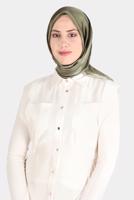 Hijab clothing KHAKI ALVİNA PATTERNED SCARF 8131 