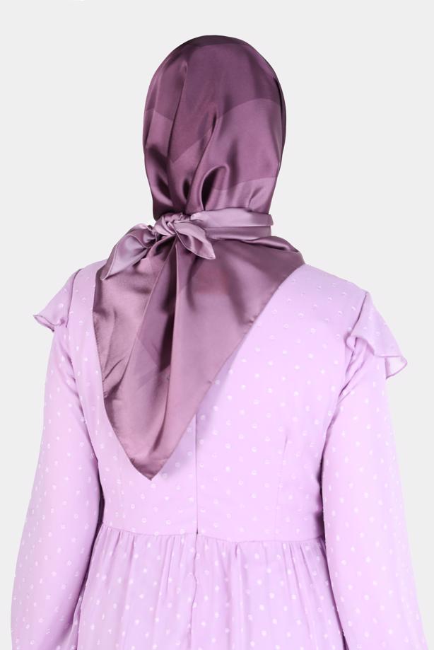 Tesettür giyim  ALVİNA DESENLİ EŞARP 8131  - TRENDTESETTÜR