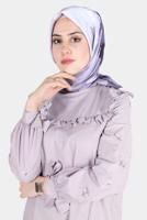 Tesettür giyim MOR ALVİNA DESENLİ EŞARP 8132 
