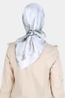 Tesettür giyim YEŞİL ALVİNA DESENLİ EŞARP 8132 