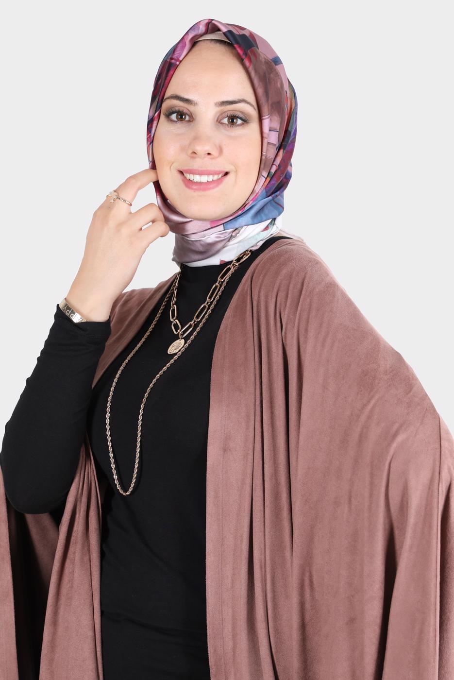 Hijab clothing PURPLE ALVİNA SCARF 8134 