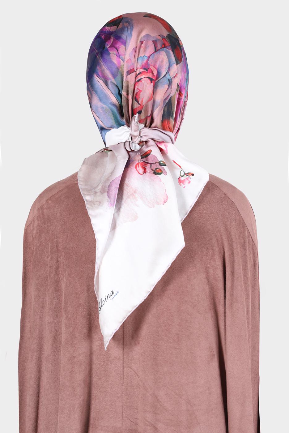 Hijab clothing PURPLE ALVİNA SCARF 8134 