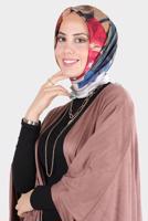 Tesettür giyim ALTIN ALVİNA DİJİTAL SURA EŞARP 8134 
