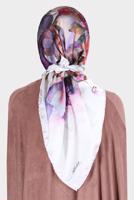 Tesettür giyim MOR ALVİNA DİJİTAL SURA EŞARP 8134 