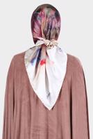 Tesettür giyim ALTIN ALVİNA DİJİTAL SURA EŞARP 8134 