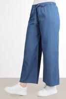 Vêtements hijab BLEU PANTALON LARGE EN JEAN T 1205