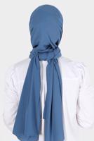Hijab clothing NAVY BLUE ALVİNA SHAWL 8110 