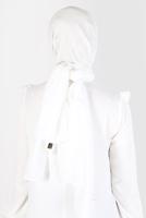 Tesettür giyim EKRU ALVİNA KAR İPLİĞİ ŞAL T 8125