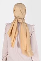 Tesettür giyim ALTIN ALVİNA KAR İPLİĞİ ŞAL T 8125