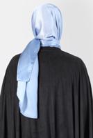 Tesettür giyim LACİVERT ALVİNA JANJANLI DEGRADE ŞAL 8129 