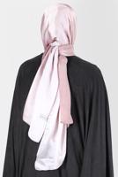 Tesettür giyim PEMBE ALVİNA JANJANLI DEGRADE ŞAL 8129 