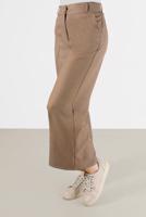Tesettür giyim KAHVE ALVİNA GENİŞ KESİM PANTOLON 70288